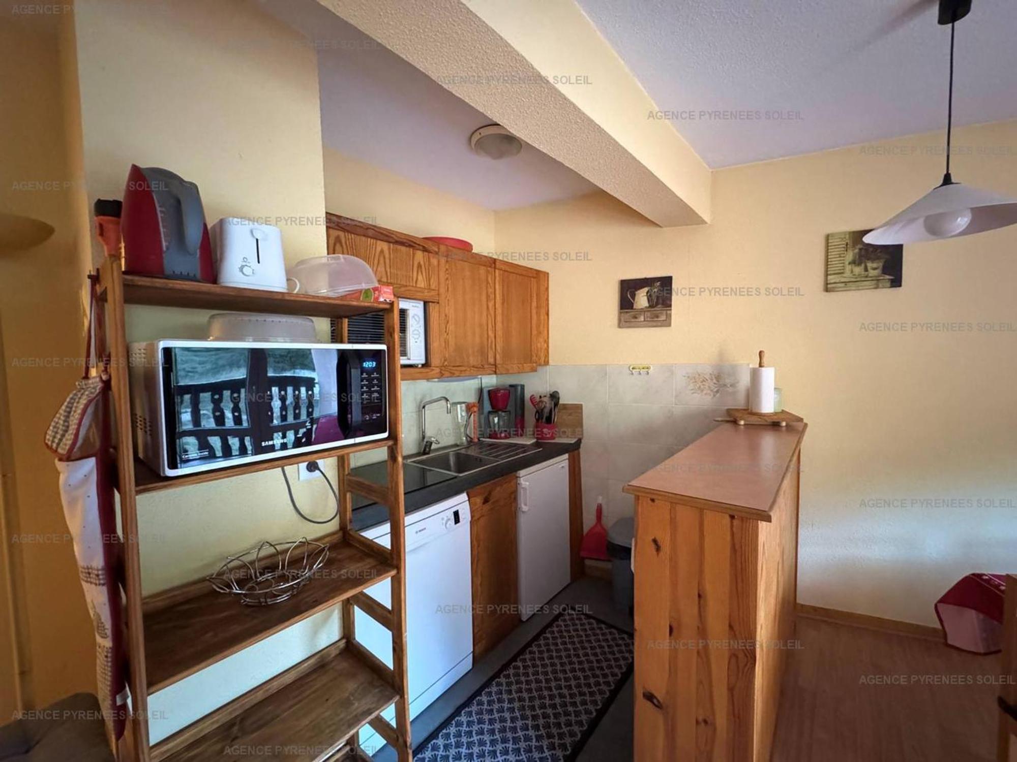 Appart 6 Pers Aux Pieds Des Pistes Avec Balcon, Wifi, Parking - Fr-1-295-183 Les Angles  Eksteriør bilde